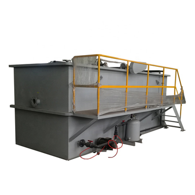 DAF System Industrial Wastewater Treatment Equipment With Sludge Scraper 1000 L/H